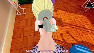 Koikatsu fast handjob with Edward and Winry from Full Metal Alchemist!