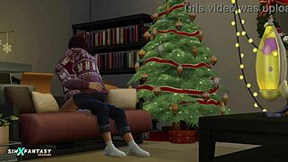 Winter Holiday Heat: Liberty Lee Dominates in Sims 4