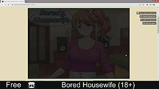 bored housewife 18 explores interactive erotic activities at home