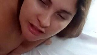 Vai corno watches her climax with another man