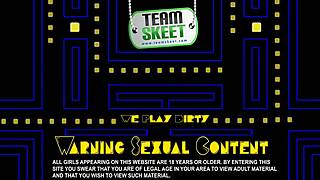 wow, young porn stars banging hard in rough pov action, can't believe this teen!