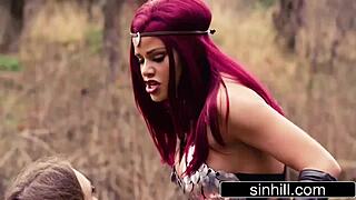 red sonja xxx parody unfolds with jessa rhodes