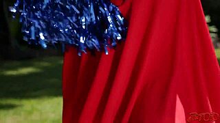 Charity Bangs Creampied Cheerleader With Big Tits And Riding