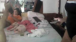 Melissa Devassa and Paty Bumbum bring big ass action to this wild bed party!