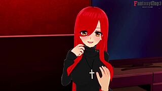 Parasoul Gets Fucked in Doggystyle and Missionary Positions in a Love Hotel from Skullgirls Anime