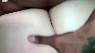 The cuckold jerks off as he hears his dominated wife moan during rough sex on the phone