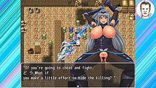 Styria, the flesh toilet knight, faces conspiracy in Hellfrost Part 3. Her pelvic strength amazes!