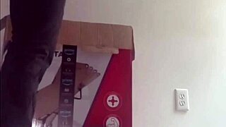 showing off my skinny physique from masturbating to vintage porn while stretching in jeans