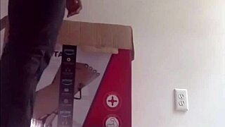 showing off my skinny physique from masturbating to vintage porn while stretching in jeans