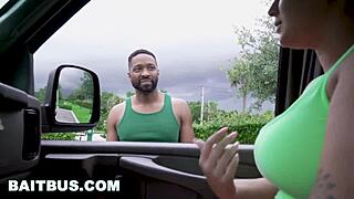 Baitbus - Straight Guy Turns Gay for Pay in Van with Hunky Stranger