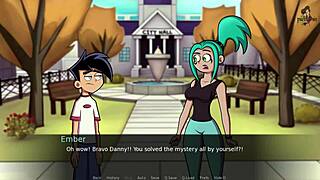 Danny Phantom Amity Park encounter in episode 43: Ember's seduction and passion