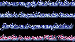 yo, this yoga slut’s deepthroat is unreal with pulsating cum swallow