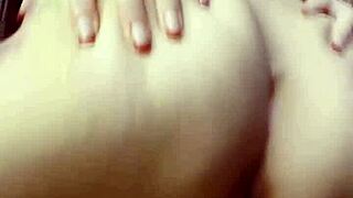 Ki-Sim rides that huge cock in cowgirl so intensely!