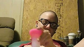 I played with my star dildo in thong
