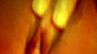 Horny Slut Masturbates And Cums Intensely!