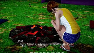 Let's play Trina's goddess featuring shaved pussy and big tits