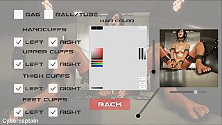 Yo, you into 3D metal bondage games? How wild can this fetish outfit get with big tits?