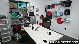 Officer Wrex Strips Callie Jacobs for Backroom Search