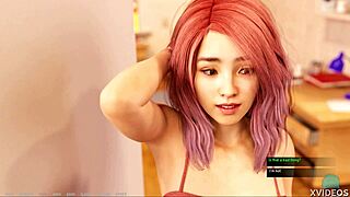 i'm getting to know petite brunette vicky in this roleplay academy