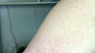 Nurse In Uniform Gives Hard Cock A Waxing