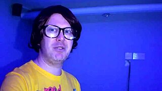 Busty Babe Sucking Cock With Handjob Assistance