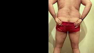 hey, watch my first striptease where i get naked and rip my clothes off 😏