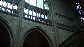 Explore Inside Prague Castle With European Tourist!