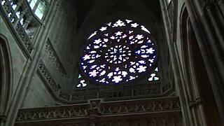 Explore Inside Prague Castle With European Tourist!