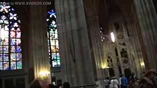 Explore Inside Prague Castle With European Tourist!