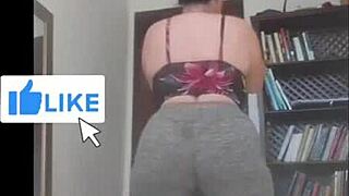tiktoker posts thong vid and fucks follower bareback...