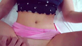 feeling so good with blowjob and cum on stomach at home