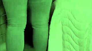 Spying On Hot Latina Stepmother Undressing Brunette Big Ass Thong