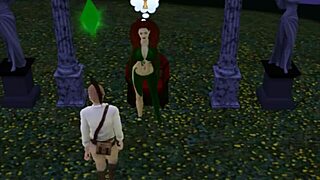 Virgin Pussy Meets Old Balls in S3D Ep 11 Action.