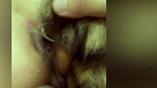 Just spanking and drilling a submissive newbie with an anal plug