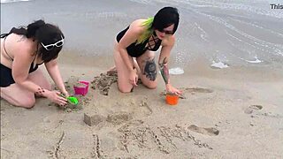Lovely Ladies Stunning Beach Photoshoot in Tiny Bikinis
