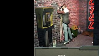 yo, let’s slam against the wall for a quick office bang