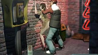 yo, let’s slam against the wall for a quick office bang