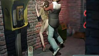 yo, let’s slam against the wall for a quick office bang