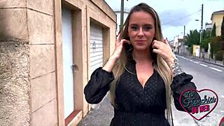 anita, this french brunette in lingerie, just can’t get enough of wild amateur sex with her big tits.