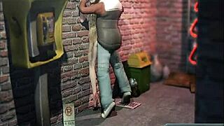 yo, let’s slam against the wall for a quick office bang