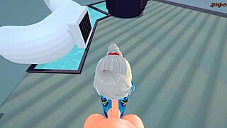 Samus's POV Facial Leads To Missionary Creampie In Metroid Hentai