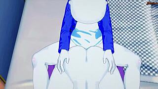 sans fucks female sans in undertale hentai and cums inside her cute pigtails