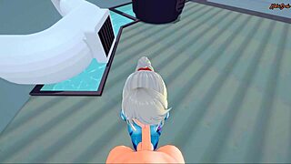 Samus's POV Facial Leads To Missionary Creampie In Metroid Hentai