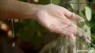 Abigail Mac's Hot Tease In The Shower