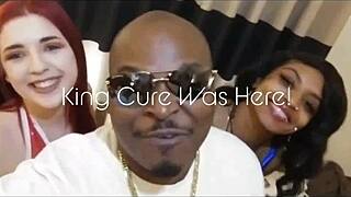 How does Jade Wilde handle messy BBC throat action?