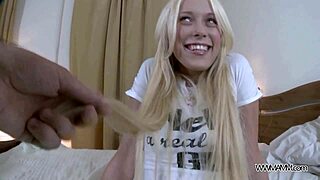 Blonde Teen Gets Intense Cock at Home