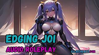 Edge for me now, good servant, as I order in erotic joi!