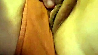 using toys and dildo for masturbation in panties with vibrator