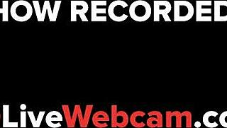 Real amateur teen strips on 69livewebcam-com showing tight pussy