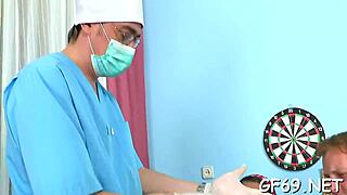 Darling's sweet snatch gets pounded hard for her first time.